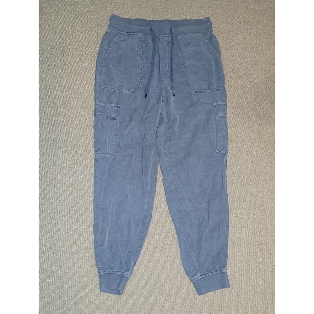 American Eagle Size Small Wash Blue Cargo Joggers